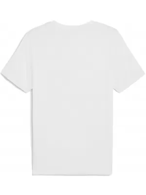 Pánske tričko PUMA GRAPHICS MULTIPLE LOGO TEE 684826_02 PUMOVÁ BIELA