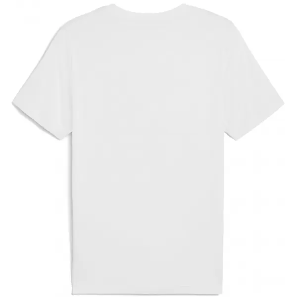  Pánske tričko PUMA GRAPHICS MULTIPLE LOGO TEE 684826_02 PUMOVÁ BIELA 
