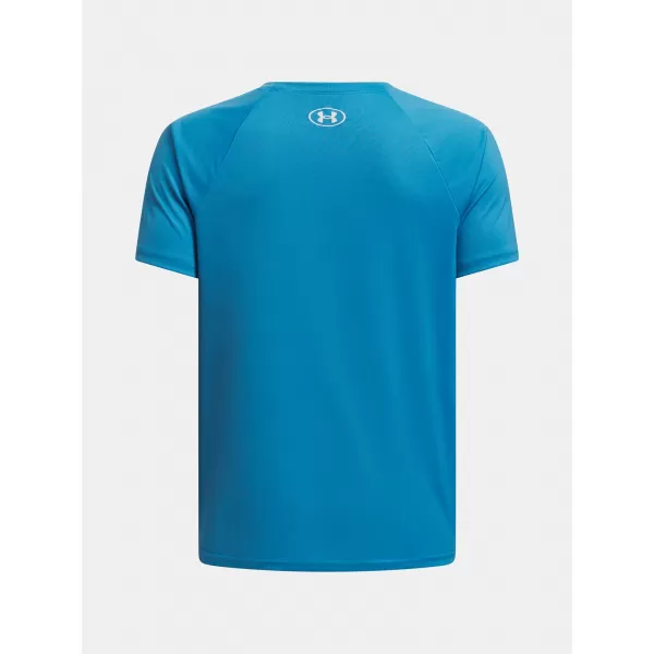  Chlapčenské tričko UNDER ARMOUR TECH BIG LOGO SS 1363283-453 MODRÁ 