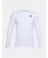 Pánske tričko UNDER ARMOUR SPORTSTYLE LEFT CHEST LS 1329585-100 BIELA