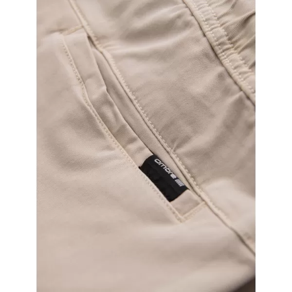  Pánske šortky OMBRE OM-SRCG-0194 KRÉM 