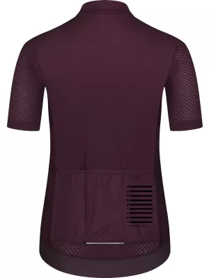 Dámsky cyklistický dres NORDBLANC MILE NBSLF8216 TMAVO FIALOVÁ