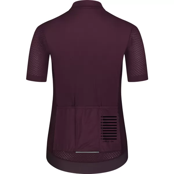  Dámsky cyklistický dres NORDBLANC MILE NBSLF8216 TMAVO FIALOVÁ 