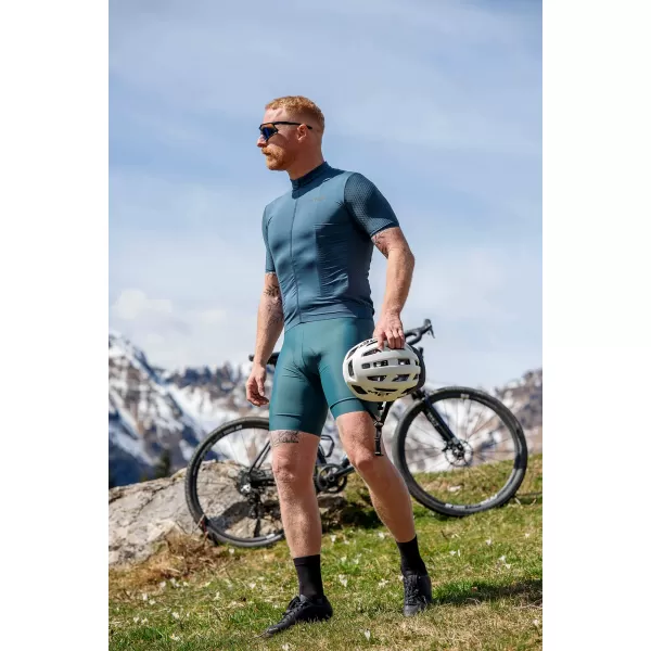  Pánsky cyklistický dres NORDBLANC WONDERMENT NBSMF8215 ZELENÁ 
