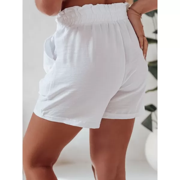  Dámske šortky DSTREET OWN STYLE SY0456 BIELA 
