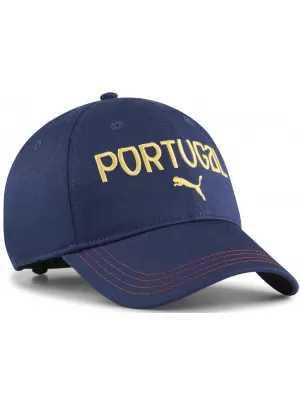 Čap PUMA FPF FAN CAP 025952_04 PERZSKÁ MODRÁ/SLNEČNÁ ŽLTÁ