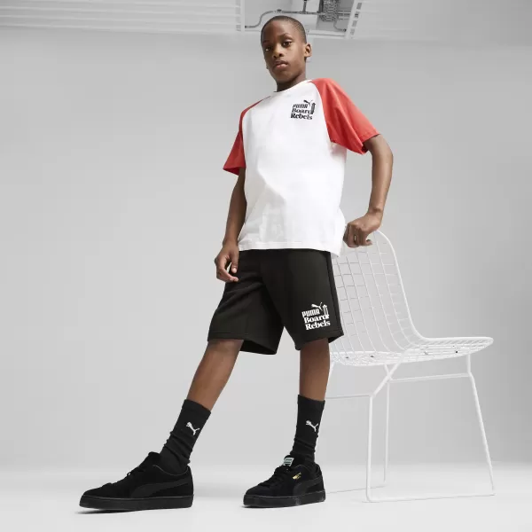  Kraťasy PUMA MID90S LONG SHORTS 685151_01 PUMA BLACK 