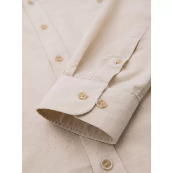 Pánska košeľa OMBRE OM-SHCS-0134 KRÉM 