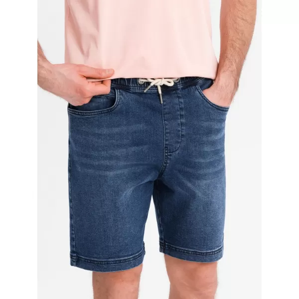  Pánske šortky OMBRE OM-SRDS-0192 MODRÁ 