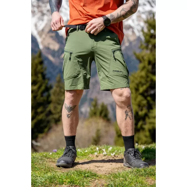  Pánske vonkajšie šortky Norblanc NBSPM8192 Green Day Nordblanc 