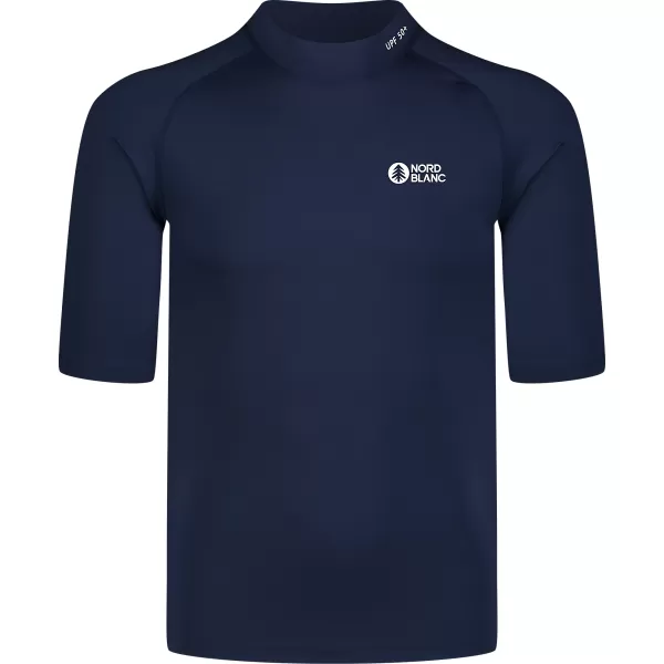  Pánske T -shirt s UV ochrana NORDBLANC MARINE NBSMF8089 MODRÝ 