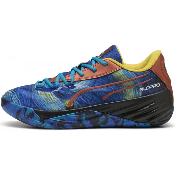  Topánky PUMA ALL-PRO NITRO DYLAN EXHIBIT 311354_01 ŽIVÁ MODRÁ/TROPICKÁ MODRÁ 