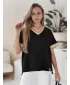 Dámske tričko DSTREET SHINE LOVE UY2912 ČIERNA