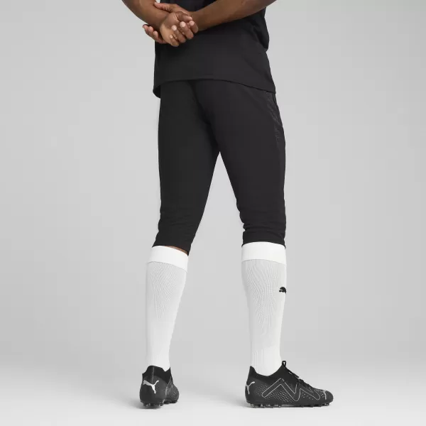  Nohavice PUMA TEAMCUP TRAINING 3/4 PANTS 659201_03 PUMA BLACK/PUMA SILVER 