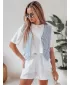 Dámske šortky DSTREET OWN STYLE SY0456 BIELA