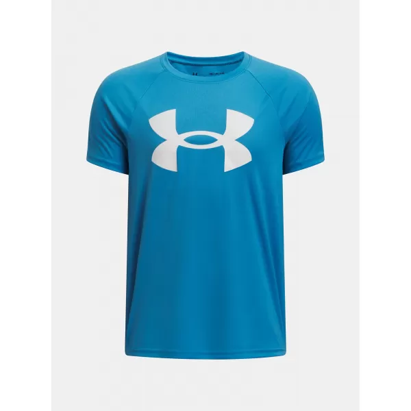  Chlapčenské tričko UNDER ARMOUR TECH BIG LOGO SS 1363283-453 MODRÁ 