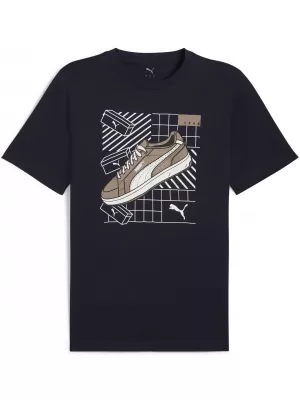 Pánske tričko PUMA GRAPHICS SNEAKER TEE 684830_16 NOVÉ NÁMORNÍCTVO
