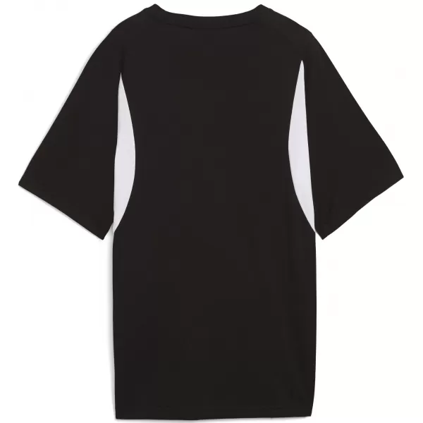  Tričko PUMA TEAMEVOSTRIPE TEE WMN 659959_03 PUMA BLACK/PUMA SILVER 