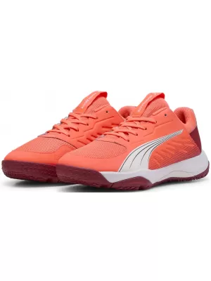 Detská obuv PUMA ACCELERATE JR 108302_01 ČERVENÁ/BIELA/TMAVÁ KARMÍNKA/ČIERNA
