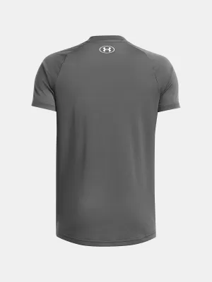Chlapčenské tričko UNDER ARMOUR TECH 2.0 SS 1363284-025 SIVÁ
