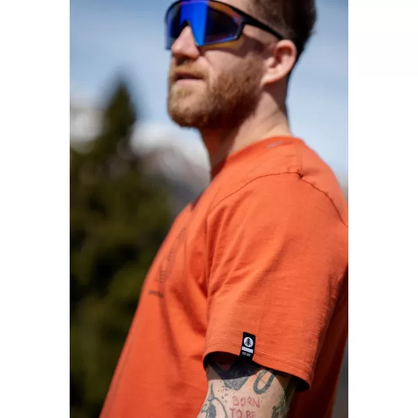  Pánske tričko NORDBLANC NBSMT8161 ORANŽOVÁ 