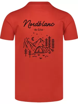 Pánske tričko NORDBLANC NBSMT8157 ORANŽOVÁ