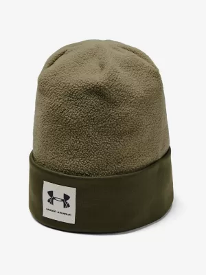 Chlapčenská čiapka UNDER ARMOUR BOYS UNSTOPPABLE FLEECE BEANIE 1346166-331 ZELENÁ