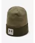 Chlapčenská čiapka UNDER ARMOUR BOYS UNSTOPPABLE FLEECE BEANIE 1346166-331 ZELENÁ
