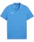 Pánske tričko s golierom PUMA TEAMGOAL CASUALS POLO 658605_02 IGNITE BLUE/ ZAPAĽUJTE MODRÁ/PUMA BIELA