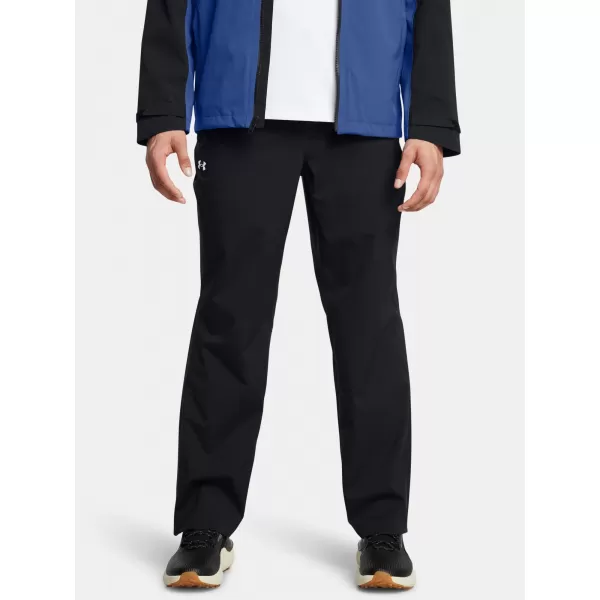  Pánske nohavice UNDER ARMOUR DRIVE RAIN PANTS 1342718-002 ČIERNA 