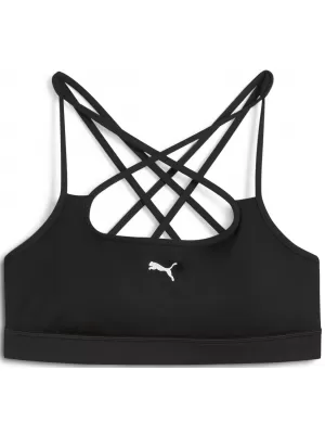 Dámska podprsenka PUMA MOVE STRAPPY BRA 526224_51 PUMA ČIERNA/PUMA BIELA