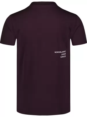 Pánske tričko NORBLANC NBSMT8153 Fialová Nordblanc