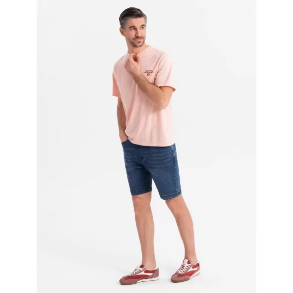  Pánske šortky OMBRE OM-SRDS-0192 MODRÁ 