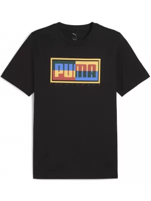 Pánske tričko PUMA GRAPHICS BOX TEE 684827_01 PUMA BLACK