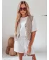 Dámske šortky DSTREET HOT VIBE SY0444 BIELA
