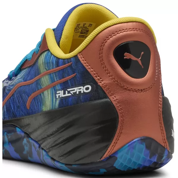  Topánky PUMA ALL-PRO NITRO DYLAN EXHIBIT 311354_01 ŽIVÁ MODRÁ/TROPICKÁ MODRÁ 