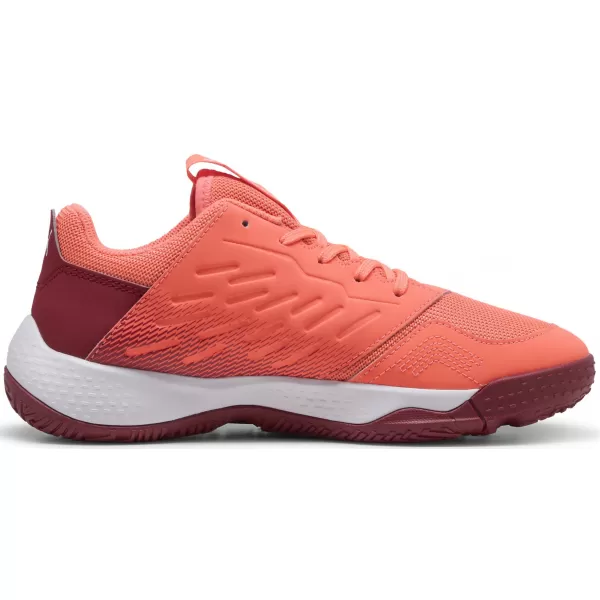  Detská obuv PUMA ACCELERATE JR 108302_01 ČERVENÁ/BIELA/TMAVÁ KARMÍNKA/ČIERNA 