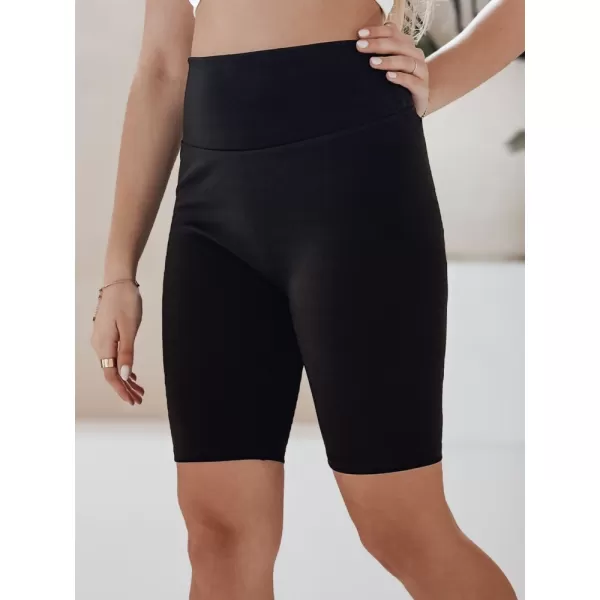  Dámske šortky DSTREET SOFT AND FIT SY0420 ČIERNA 