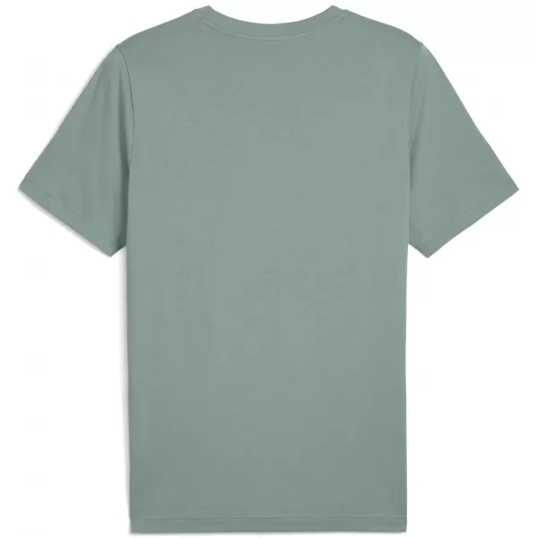  Pánske tričko PUMA GRAPHICS WORDING TEE 684825_30 ZELENÝ MESIAC 