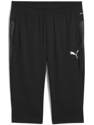 Nohavice PUMA TEAMCUP TRAINING 3/4 PANTS 659201_03 PUMA BLACK/PUMA SILVER