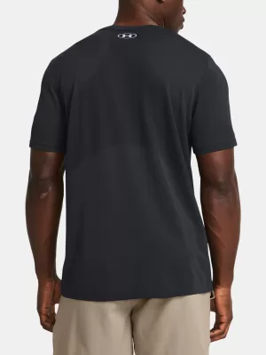 Pánske tričko UNDER ARMOUR VANISH SEAMLESS SS 1382801-001 ČIERNA