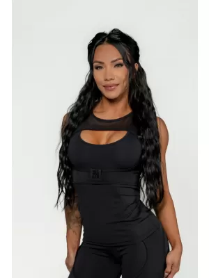 Dámske kompresné tielko INTENSE Ultra 835 Gold BLACK Nebbia