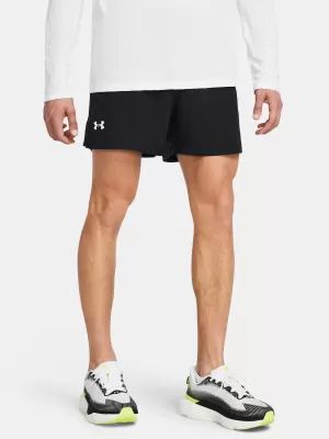 Pánske šortky UNDER ARMOUR LAUNCH 5'' SHORTS 1382617-001 ČIERNA