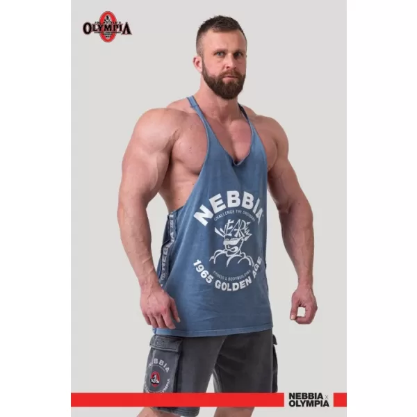  Vypraný chrbtový návlek GOLDEN AGE 791 BLUE Nebbia 