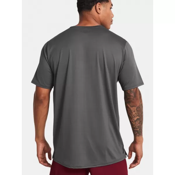  Pánske tričko UNDER ARMOUR VANISH ENERGY SS 1383973-025 SIVÁ 