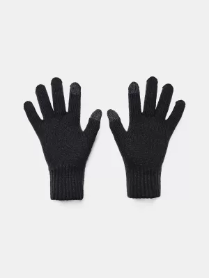 Pánske rukavice UNDER ARMOUR HALFTIME GLOVES 1373157-001 ČIERNA