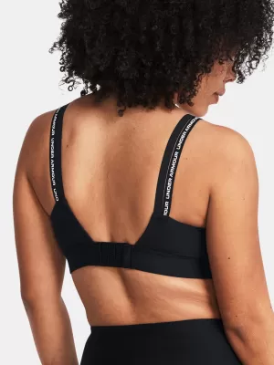 Dámska podprsenka UNDER ARMOUR INFINITY MID 2.0 RIB BRA 1385433-001 ČIERNA