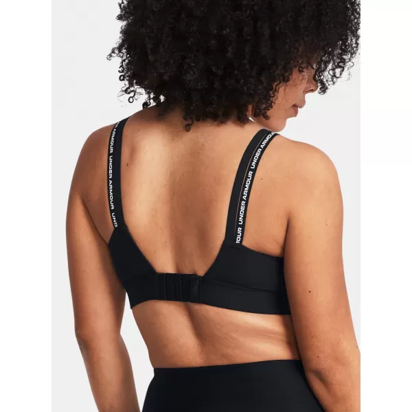  Dámska podprsenka UNDER ARMOUR INFINITY MID 2.0 RIB BRA 1385433-001 ČIERNA 