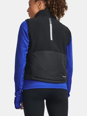 Dámska vesta UNDER ARMOUR STRM SESSION RUN VEST 1378502-001 ČIERNA