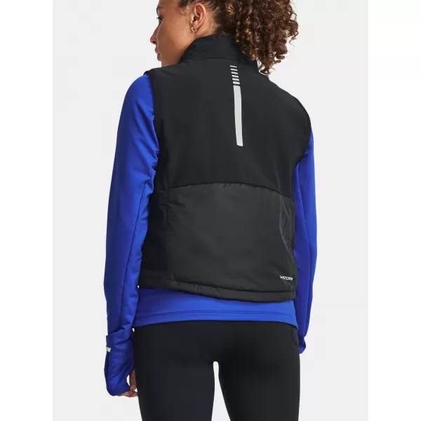  Dámska vesta UNDER ARMOUR STRM SESSION RUN VEST 1378502-001 ČIERNA 